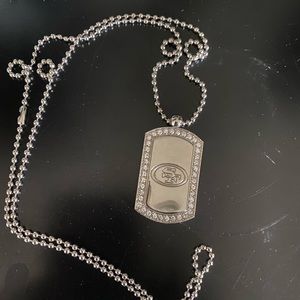 San Francisco 49ers Dog Tag Necklace
